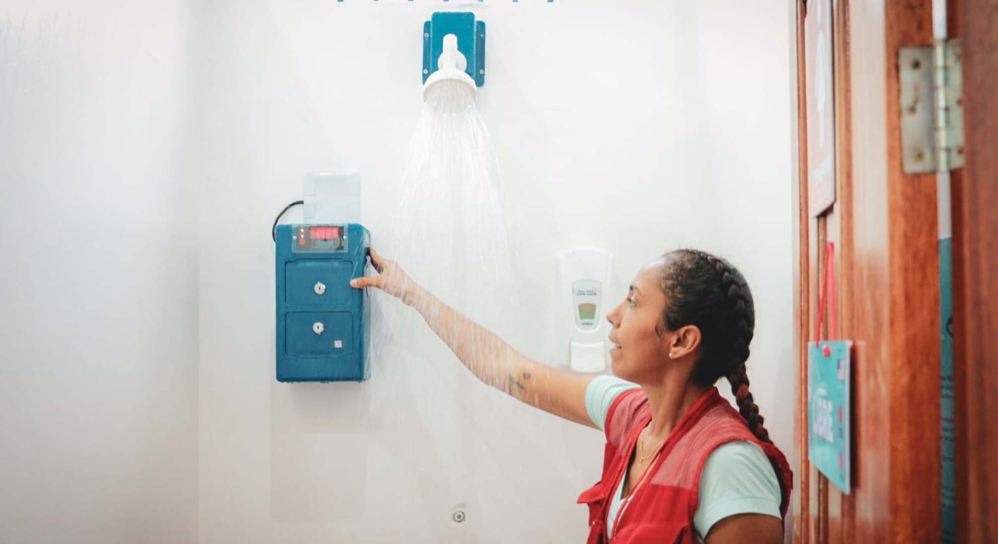 Sistema de cabine de chuveiro eletrônico utilizado na instalação WASH Rodoviária - Boa Vista, Roraima.png